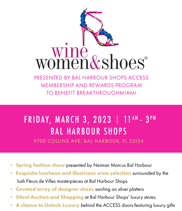 Miami, FL 2023 Wine Women & Shoes
